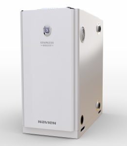 Котел дизельный напольный 2-х контурный NAVIEN LST-17 KG